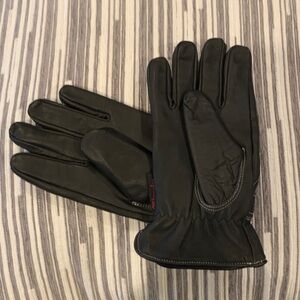 Milwaukee Black Leather Gloves for Men/Woman